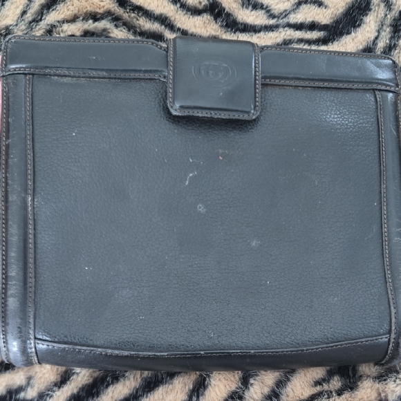 Vintage Black GUCCI TOM FORD ERA Leather Men. - Picture 1 of 8